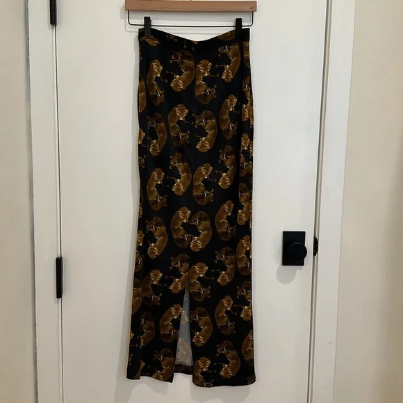 OPENING CEREMONY x DEYROLLE rare fox print skirt size small - Picture 4 of 4
